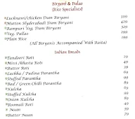 Moti Mahal menu 4