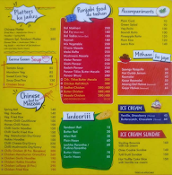 Uttams Bakery & Restaurant menu 3