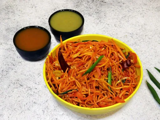 Veg Schezwan Manchurian Noodles