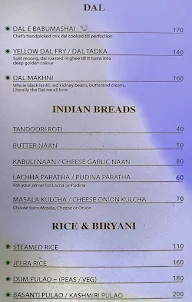 Babumashai menu 8