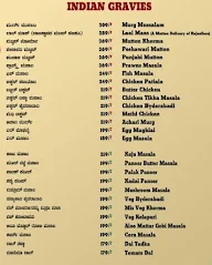 Mayura 1989 Andhra Speciality Restaurant menu 2