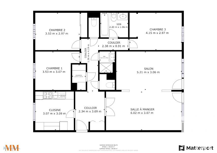 Vente appartement 5 pièces 99 m² à Mainvilliers (28300), 182 000 €