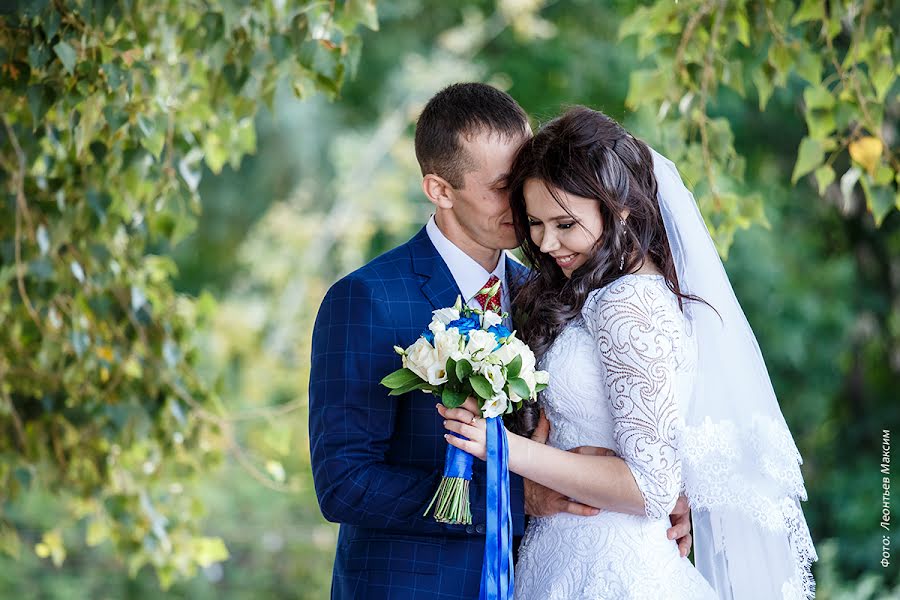 Wedding photographer Maksim Leontev (maksim02118827). Photo of 18 September 2017