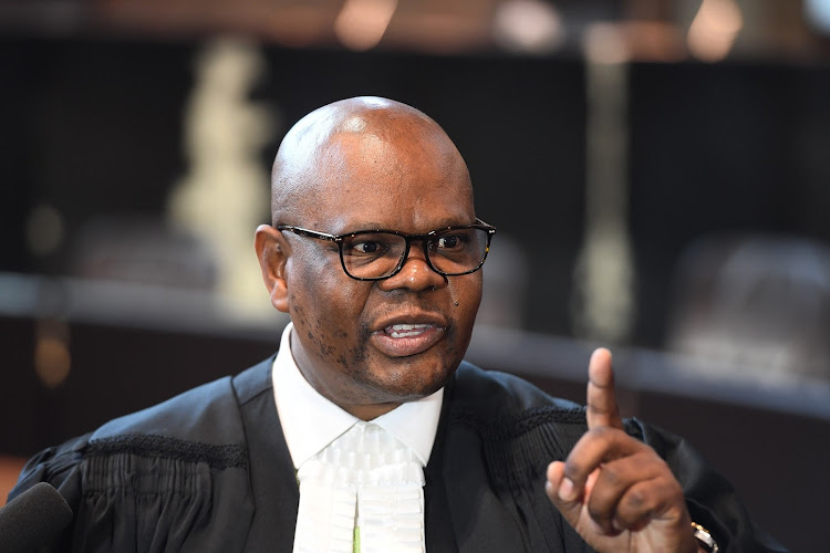 Advocate Zola Majavu argues a case in the Constitutional Court in June 2019. The Premier Soccer League (PSL) is set to announce him as its prosecutor.