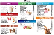 Tirumala Lassi Corner menu 1