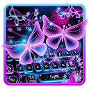 Neon Butterfly Keyboard 10001004 APK Download