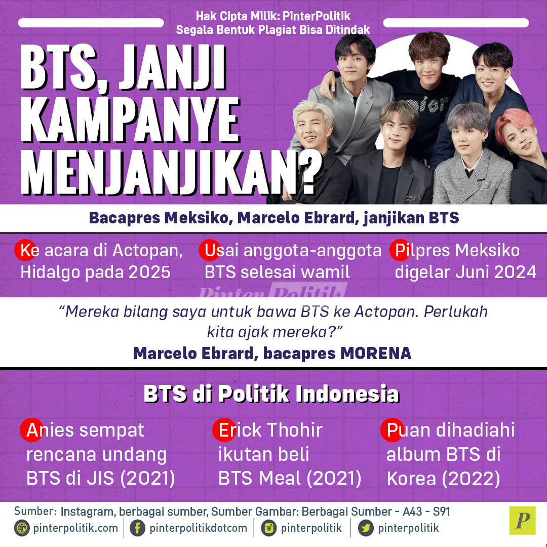 BTS Janji Kampanye Menjanjikan