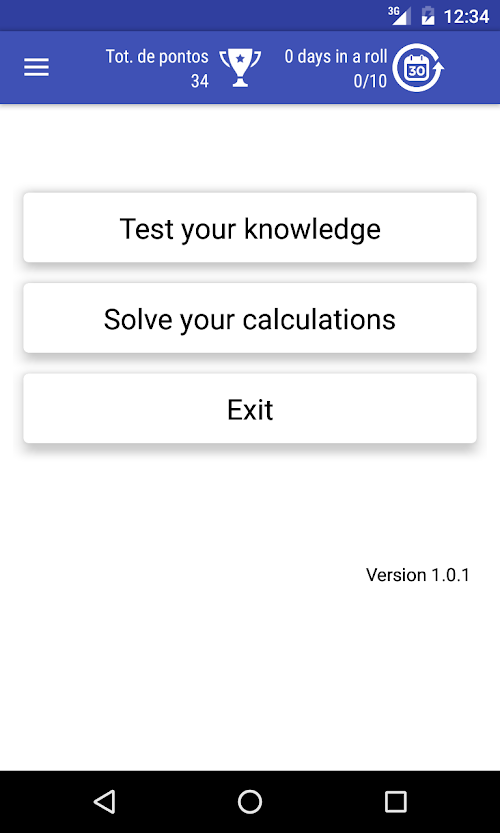 Android application Learn Math Easily screenshort