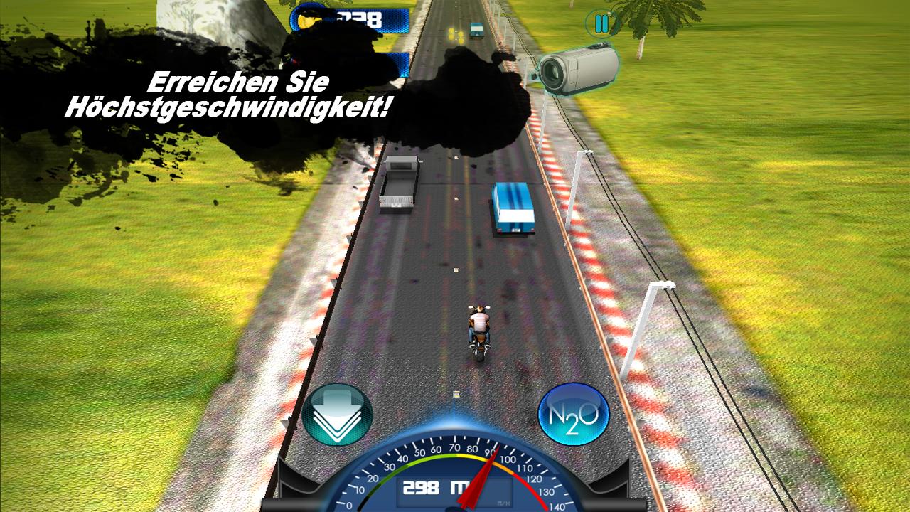Android application Real Moto Racing Traffic screenshort