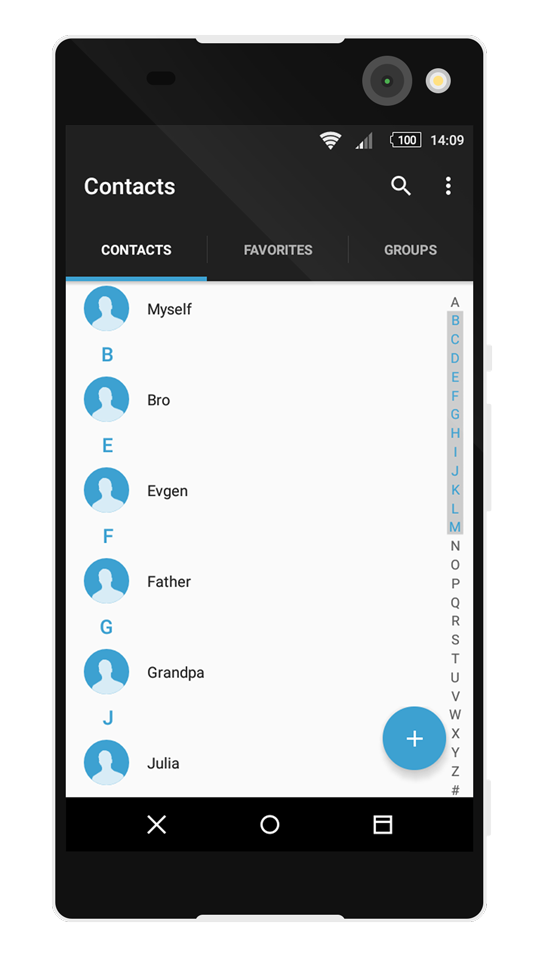 Box | Free Xperia Theme Screen 3