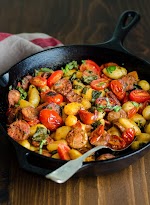 Gnocchi Skillet with Chicken Sausage &amp; Tomatoes was pinched from <a href="https://www.thekitchn.com/recipe-gnocchi-skillet-with-chicken-sausage-amp-tomatoes-206429" target="_blank" rel="noopener">www.thekitchn.com.</a>