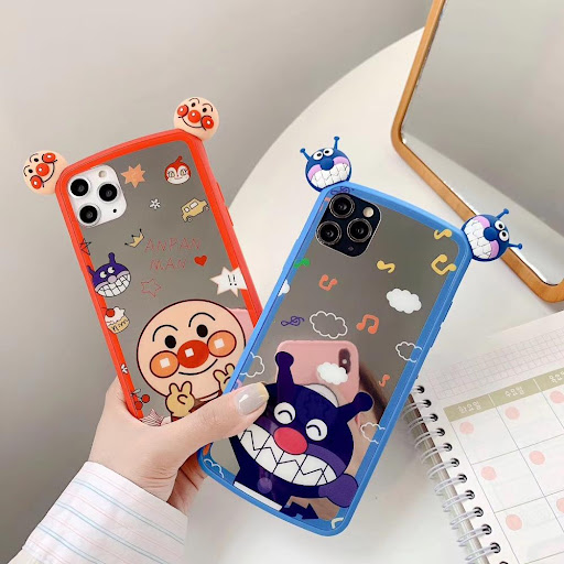 Title 4, 3D Cartoon Mirror Phone Case combines protectio...