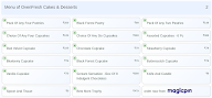 OvenFresh Cakes & Desserts menu 2