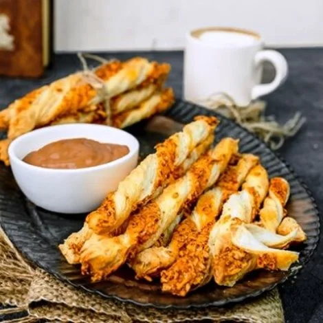 Cheese Straws Jar