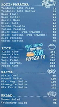 Riddhi  Siddhi  Food menu 7