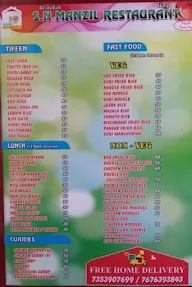 Sn Manzil Food Court menu 1