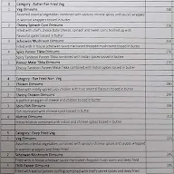 Damn Son ! Dim Sums menu 2