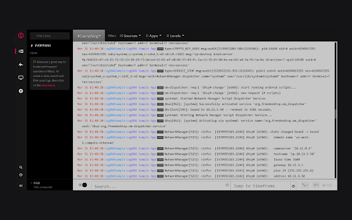 Customize LogDNA