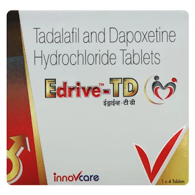 Edrive TD Tab 10mg/30mg 1x4