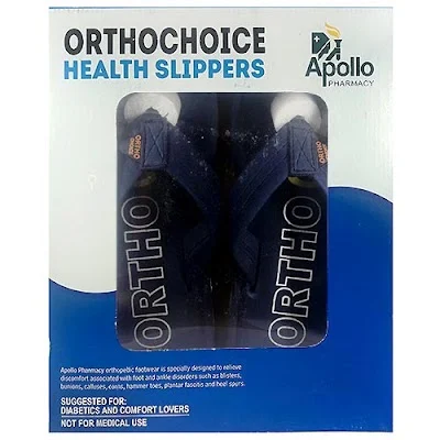 AP ORTHOCHOICE MEN SLIPPERS SIZE-10