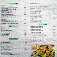 Diet Cravings menu 1