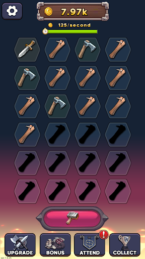 Screenshot Merge Smith - Weapon Upgrade