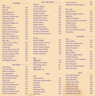 Madras Food Bowl Company menu 1