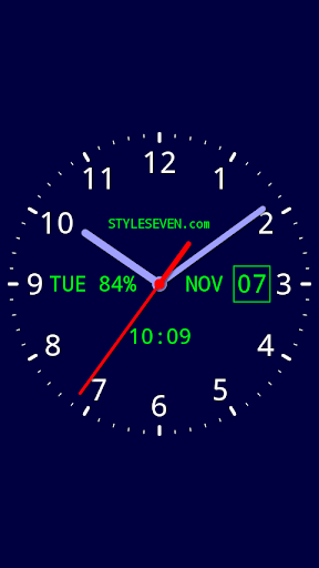 Analog Clock Live Wallpaper-7 PRO