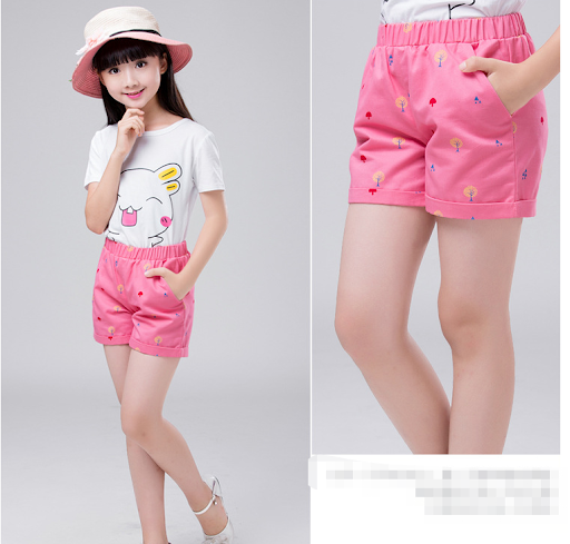 Title 10, Summer girls panties thin shorts new large lei...