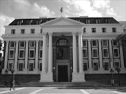 Parliament building in Cape Town.