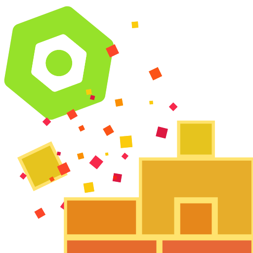 Hexagon Fall Fun Block Puzzle Game Six