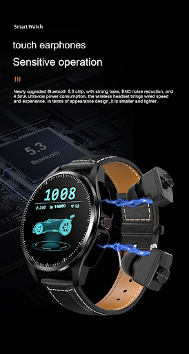 Title 2, F26 Smart Watch Headset Three-in-One Fashion Sp...