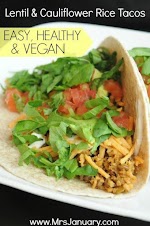 Lentil & Cauliflower Rice Tacos was pinched from <a href="http://www.mrsjanuary.com/easy-recipes/lentil-cauliflower-rice-tacos/" target="_blank">www.mrsjanuary.com.</a>