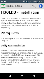 HSQLDB Tutorial poster 2