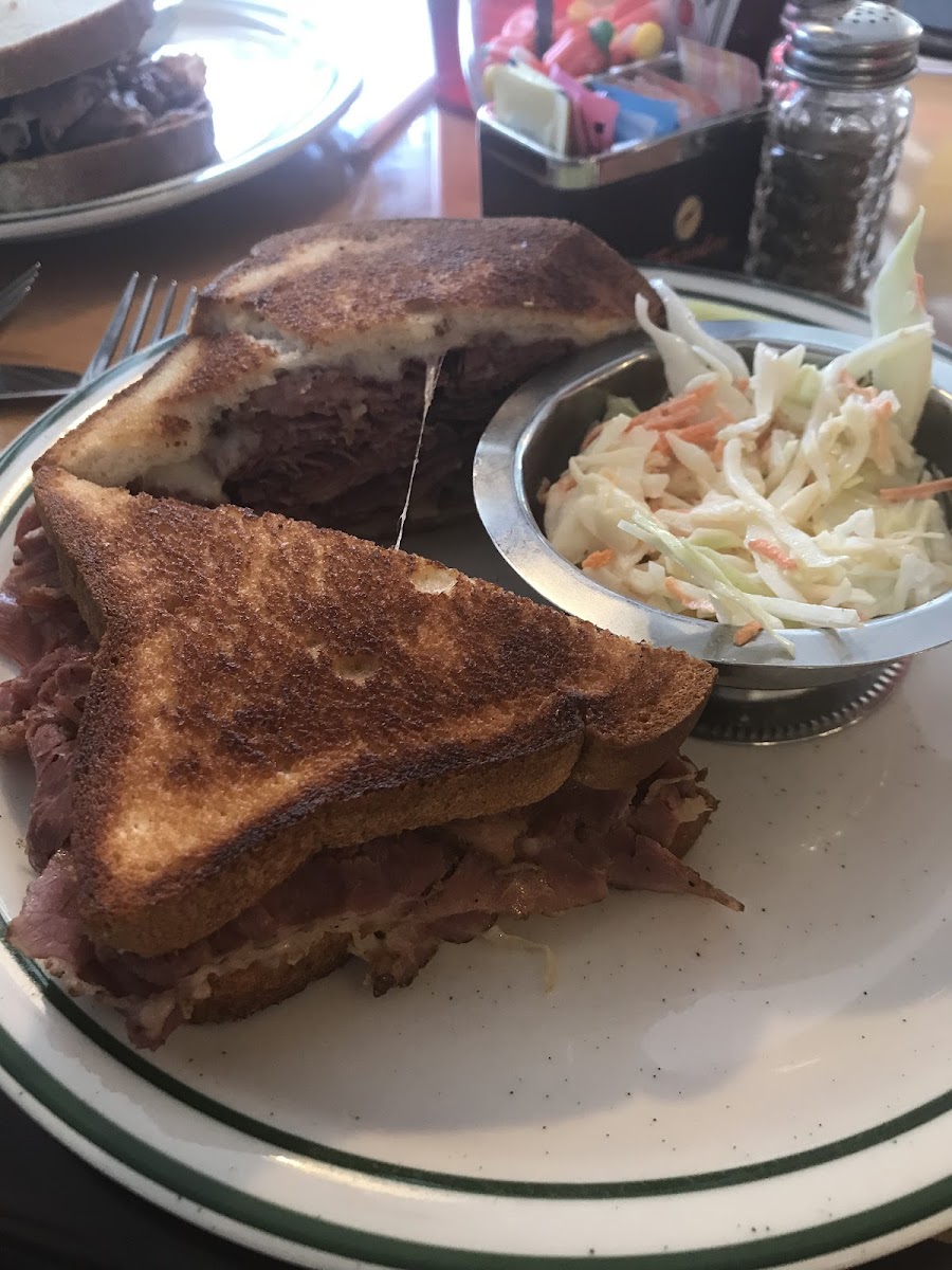 Reuben with pastrami