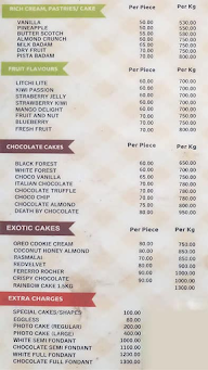 Midland Bakers And Confectioners menu 3