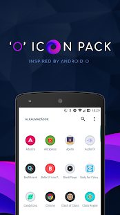 Android O icon pack Capture d'écran