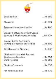 Fifty Shades Of Noodles menu 1