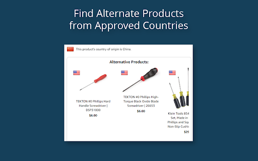 ImportAware - Shop Smarter on Amazon with Country of Origin Insights