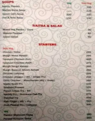 Delhi Dhaba menu 1