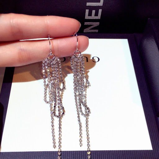 Title 7, Fashion Temperamental Tassels Stud Earrings for...
