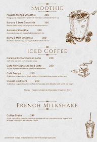 Cafe Noir menu 8