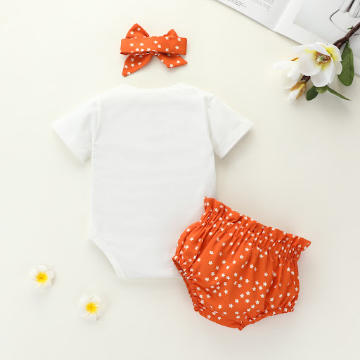 Title 4, Girls rainbow romper in ins style Colorful sum...