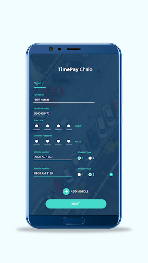 Screenshot TimePay Smart Parking-Jaipur