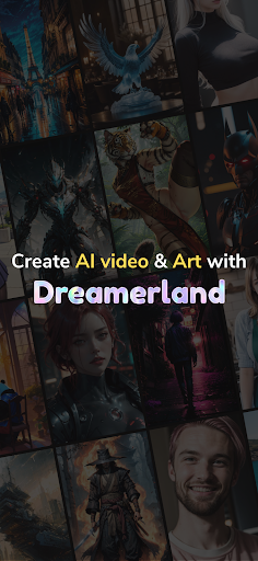 Screenshot Dreamerland - AI Art Generator