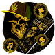 Download Cool Gold Skull Theme For PC Windows and Mac 1.1.3