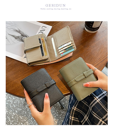 Title 5, Womens First Layer Cowhide Wallet Short, compa...