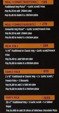 Eagle Boys Pizzeria & Cafe menu 2