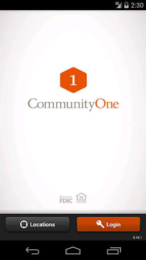 CommunityOne Mobile Banking