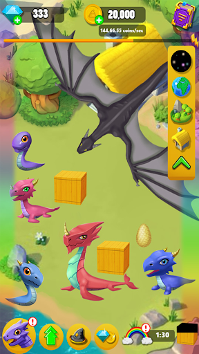 Dragon Evolution - Merge 'em all! APK MOD screenshots 2